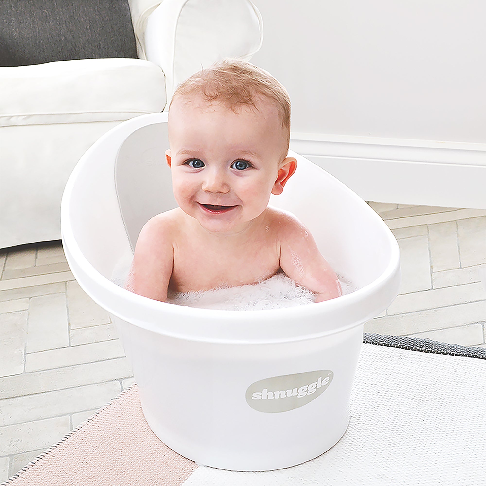 Jarra de baño Shnuggle para bebés - Silbetika